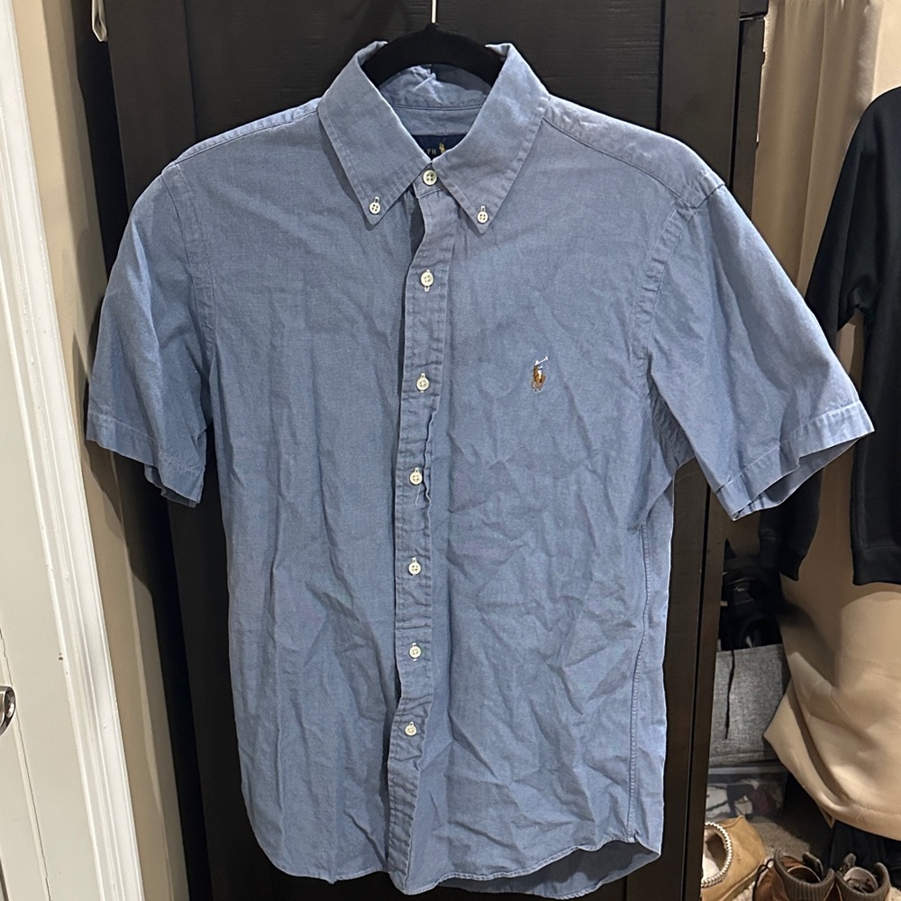 Ralph Lauren Light Blue Button-Down Shirt